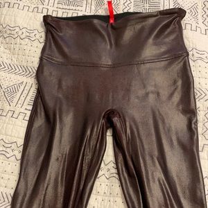 Spanx faux leather legging